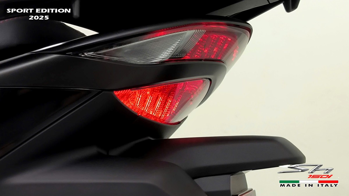 Honda SH150i 2025 Italy Sport Edition Màu Đen, Nhập Chính Hãng, Giá Rẻ tại An Giang