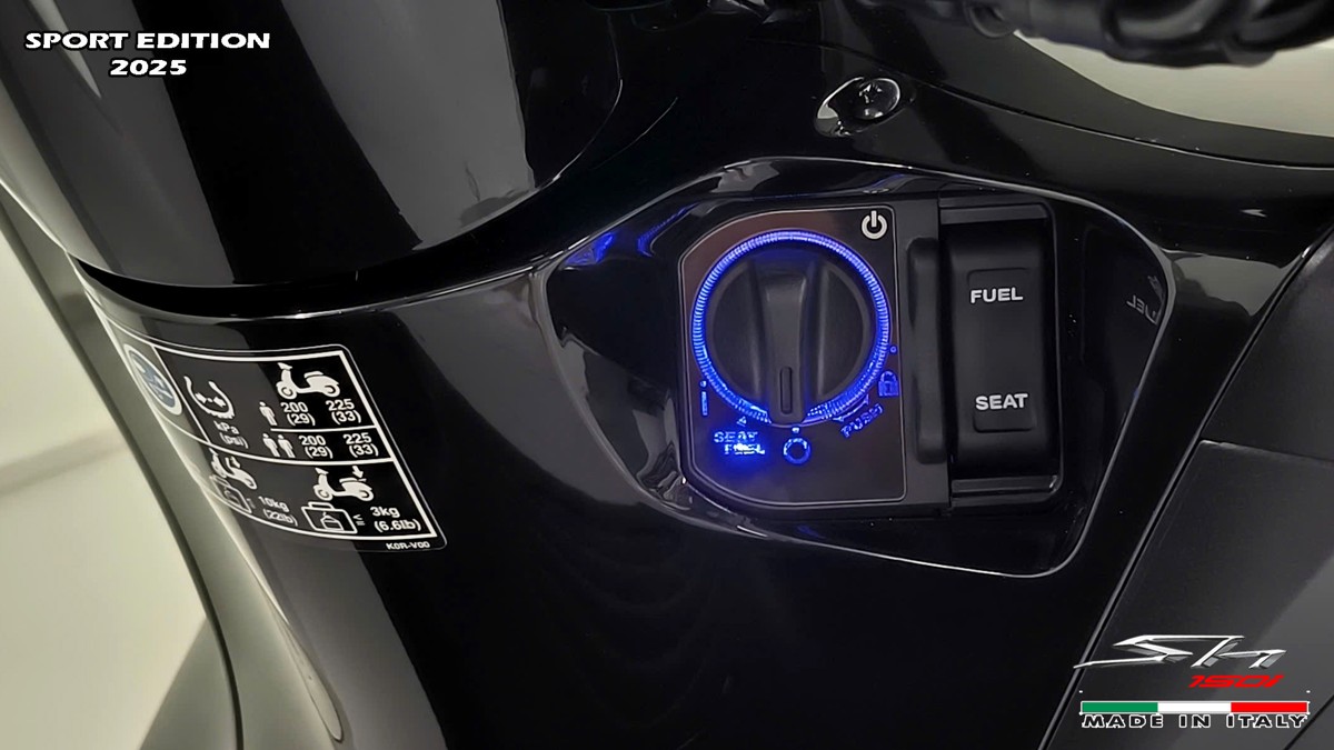 Honda SH150i 2025 Italy Sport Edition Màu Đen, Nhập Chính Hãng, Giá Rẻ tại An Giang