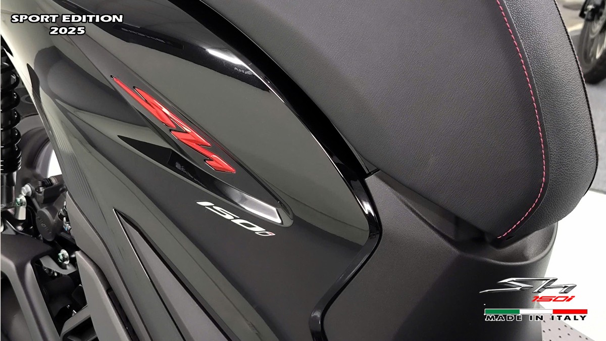 Honda SH150i 2025 Italy Sport Edition Màu Đen, Nhập Chính Hãng, Giá Rẻ tại An Giang