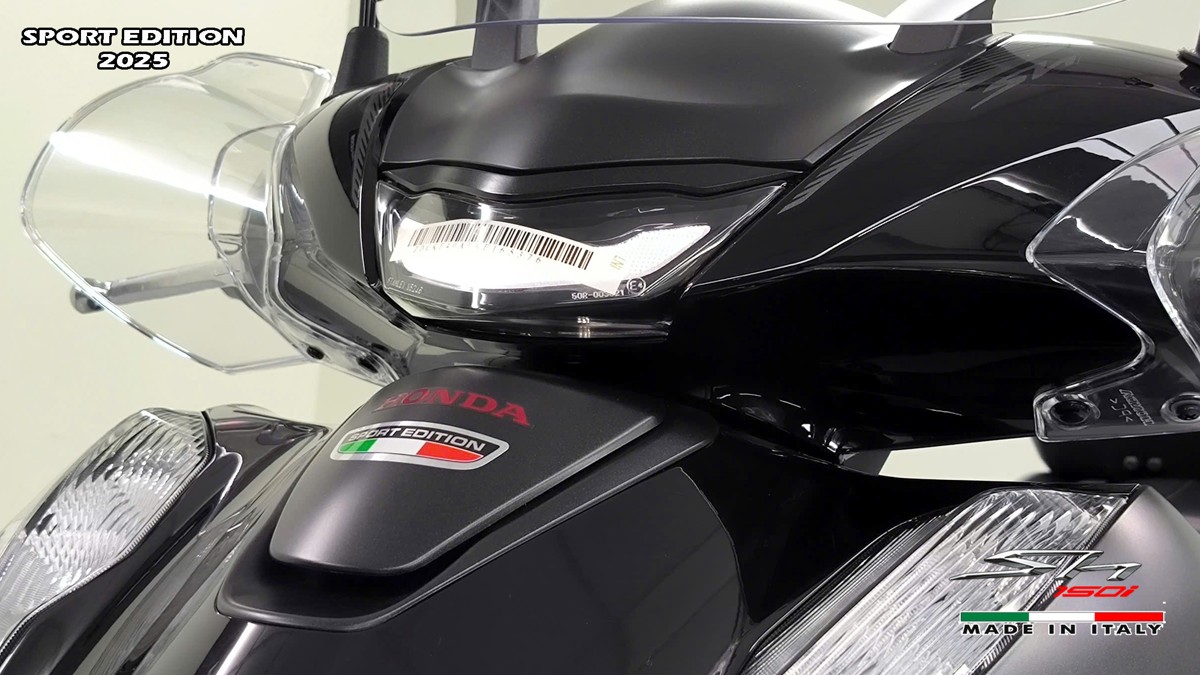 Honda SH150i 2025 Italy Sport Edition Màu Đen, Nhập Chính Hãng, Giá Rẻ tại An Giang