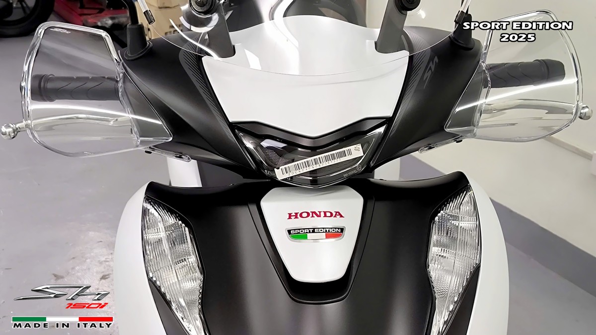 Honda SH150i Sport Edition 2025 Trắng, Made In Italy, Nhập Chính Hãng tại An Giang