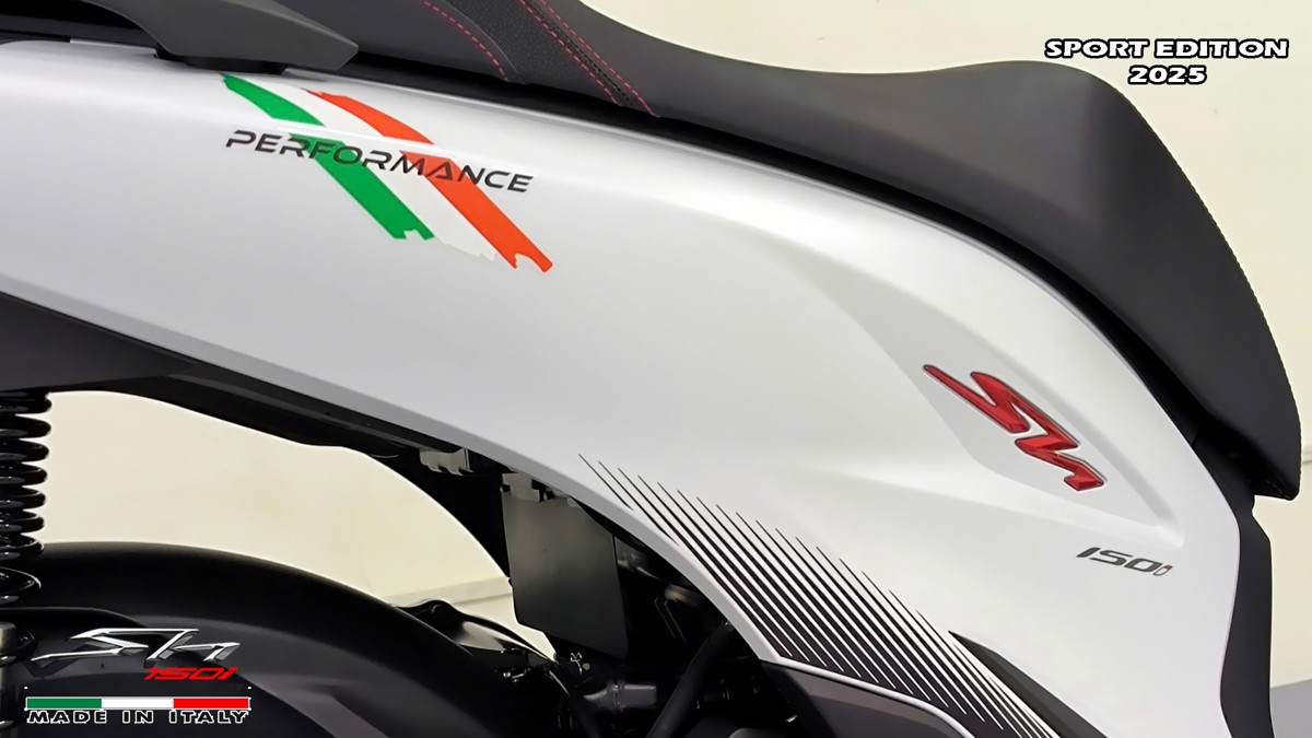 Honda SH150i Sport Edition 2025 Trắng, Made In Italy, Nhập Chính Hãng tại An Giang