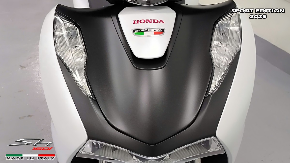 Honda SH150i Sport Edition 2025 Trắng, Made In Italy, Nhập Chính Hãng tại An Giang