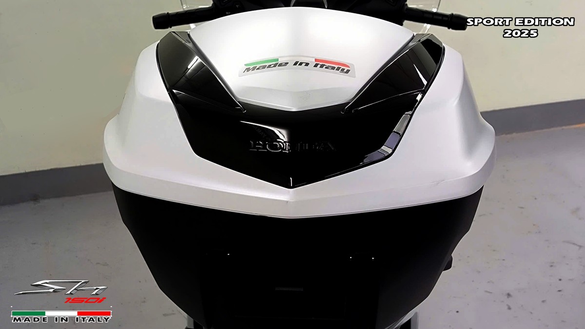 Honda SH150i Sport Edition 2025 Trắng, Made In Italy, Nhập Chính Hãng tại An Giang