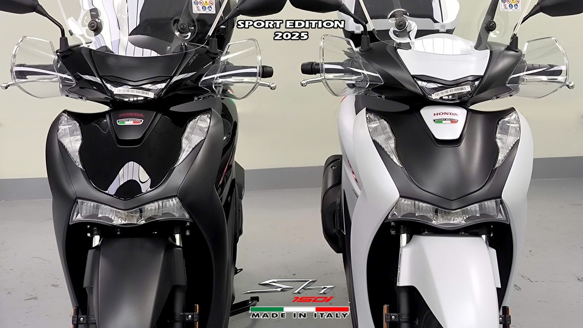 Honda SH150i Sport Edition 2025 Trắng, Made In Italy, Nhập Chính Hãng tại An Giang
