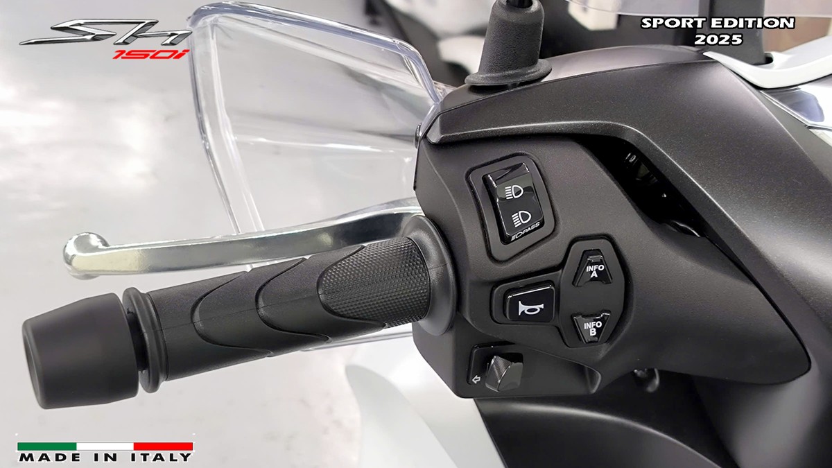 Honda SH150i Sport Edition 2025 Trắng, Made In Italy, Nhập Chính Hãng tại An Giang