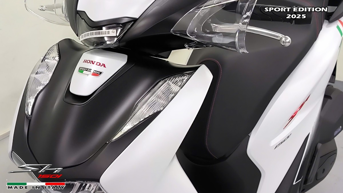 Honda SH150i Sport Edition 2025 Trắng, Made In Italy, Nhập Chính Hãng tại An Giang