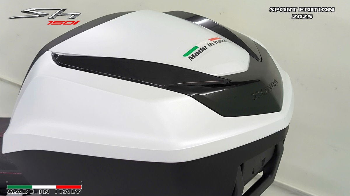 Honda SH150i Sport Edition 2025 Trắng, Made In Italy, Nhập Chính Hãng tại An Giang