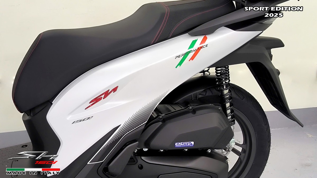 Honda SH150i Sport Edition 2025 Trắng, Made In Italy, Nhập Chính Hãng tại An Giang