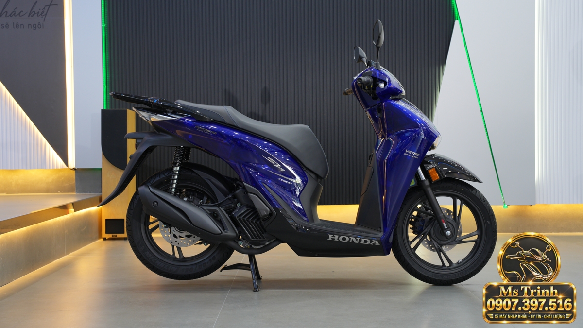 Honda SH150 Vetro Blue 2027 tại An Giang - Xanh Sapphire trong suốt, nhập Ý sang trọng
