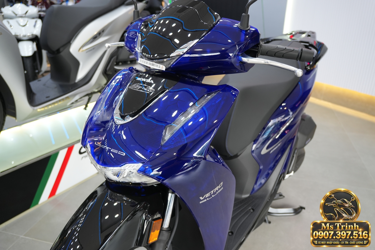 Honda SH150 Vetro Blue 2027 tại An Giang - Xanh Sapphire trong suốt, nhập Ý sang trọng