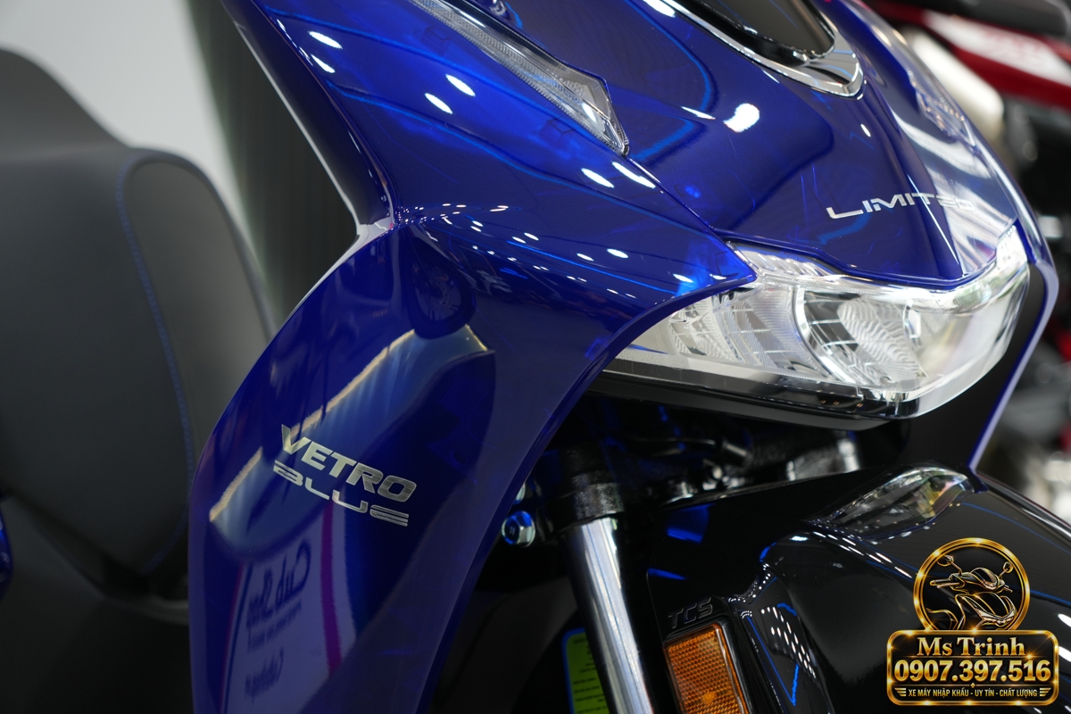 Honda SH150 Vetro Blue 2027 tại An Giang - Xanh Sapphire trong suốt, nhập Ý sang trọng