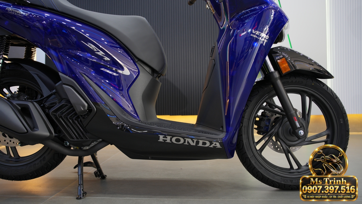 Honda SH150 Vetro Blue 2027 tại An Giang - Xanh Sapphire trong suốt, nhập Ý sang trọng