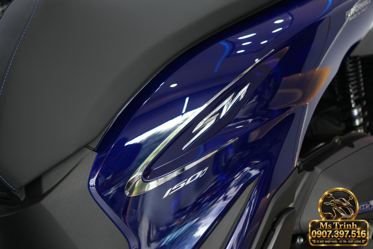 Honda SH150 Vetro Blue 2027 tại An Giang - Xanh Sapphire trong suốt, nhập Ý sang trọng