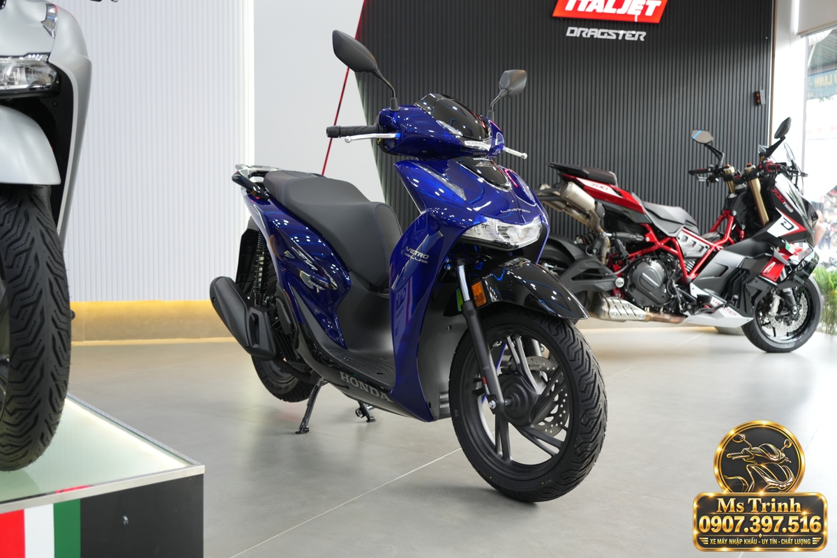 Honda SH150 Vetro Blue 2027 tại An Giang - Xanh Sapphire trong suốt, nhập Ý sang trọng