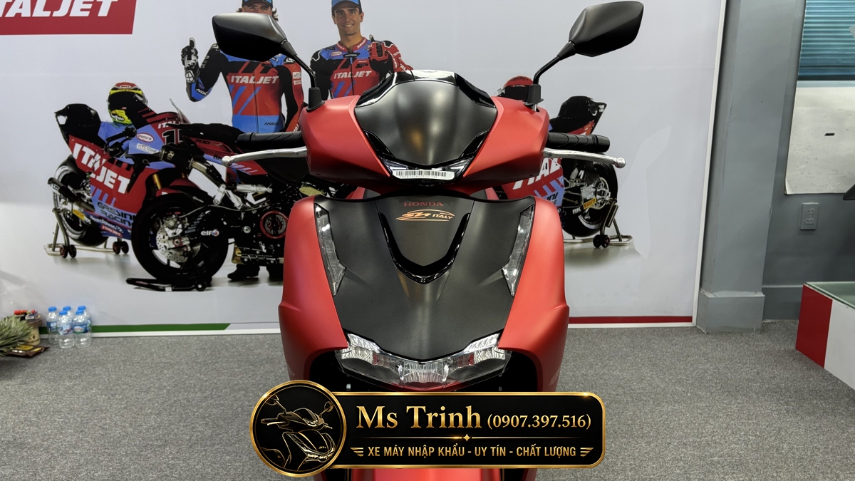 Honda SH150 Ý 2026 màu đỏ Sporty New Concept tại An Giang: Giá trị khác biệt của một chiếc SH nhập khẩu