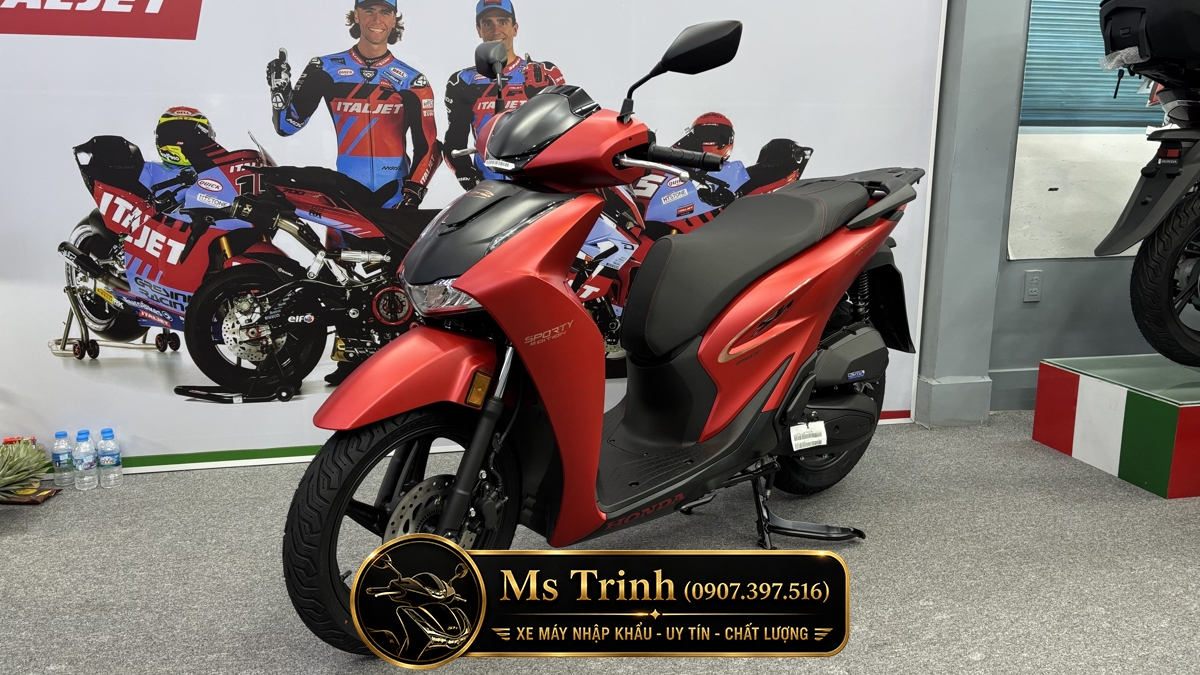 Honda SH150 Ý 2026 màu đỏ Sporty New Concept tại An Giang: Giá trị khác biệt của một chiếc SH nhập khẩu