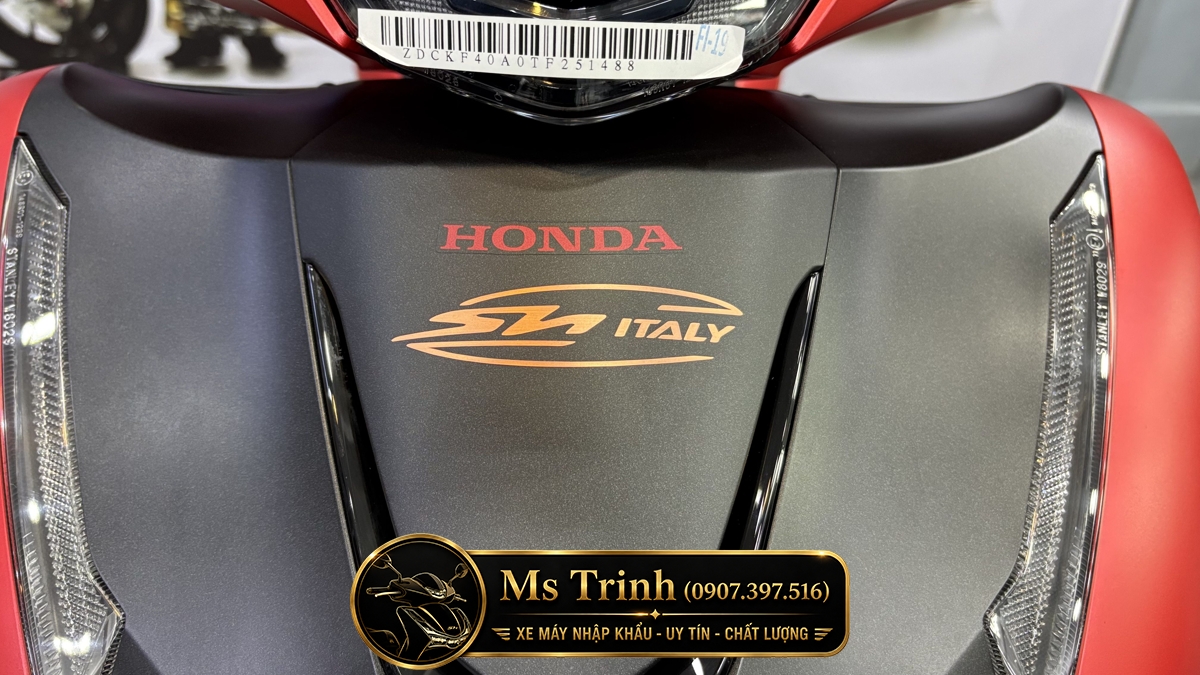 Honda SH150 Ý 2026 màu đỏ Sporty New Concept tại An Giang: Giá trị khác biệt của một chiếc SH nhập khẩu