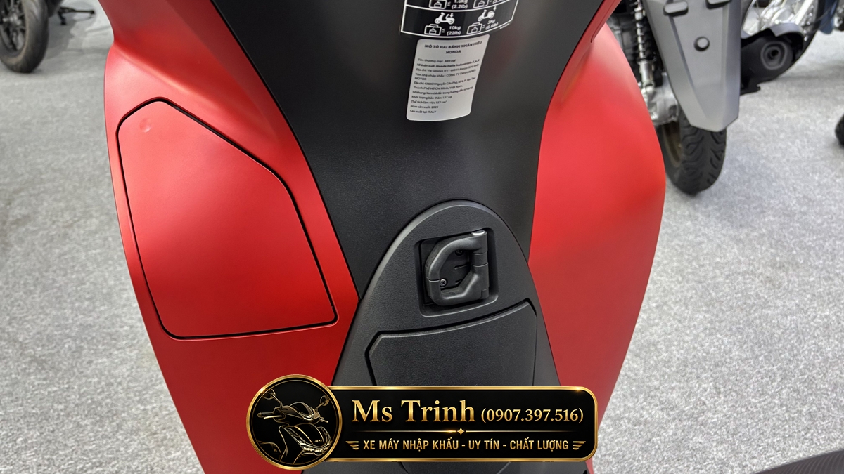 Honda SH150 Ý 2026 màu đỏ Sporty New Concept tại An Giang: Giá trị khác biệt của một chiếc SH nhập khẩu