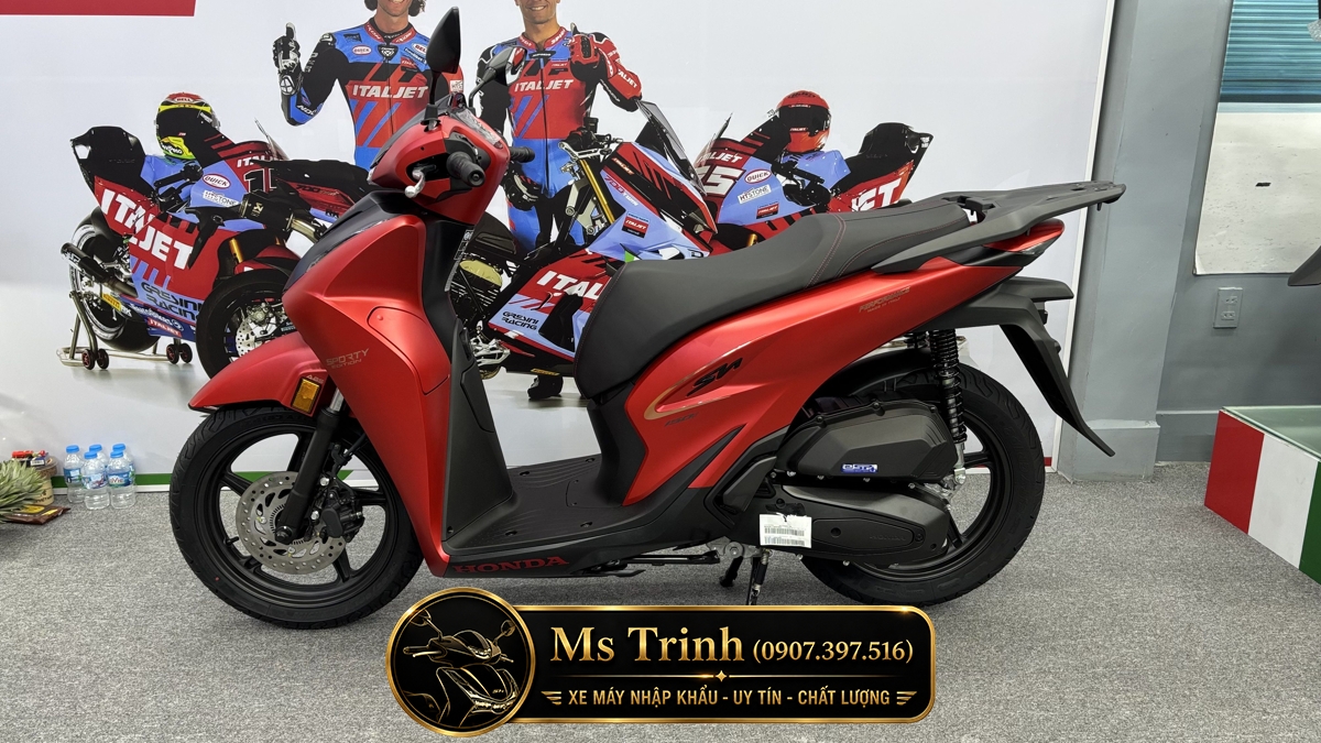 Honda SH150 Ý 2026 màu đỏ Sporty New Concept tại An Giang: Giá trị khác biệt của một chiếc SH nhập khẩu