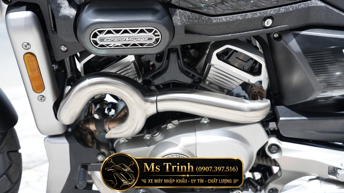 Hyosung GV350X tại An Giang - Cruiser 350cc Phong Cách Mỹ Cơ Bắp, Cá Tính