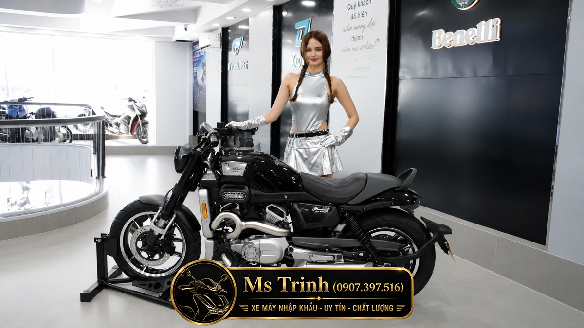 Hyosung GV350X tại An Giang - Cruiser 350cc Phong Cách Mỹ Cơ Bắp, Cá Tính