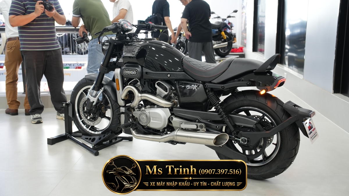 Hyosung GV350X tại An Giang - Cruiser 350cc Phong Cách Mỹ Cơ Bắp, Cá Tính