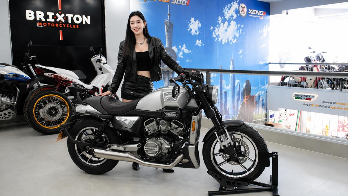 Hyosung GV350X tại An Giang - Cruiser 350cc Phong Cách Mỹ Cơ Bắp, Cá Tính