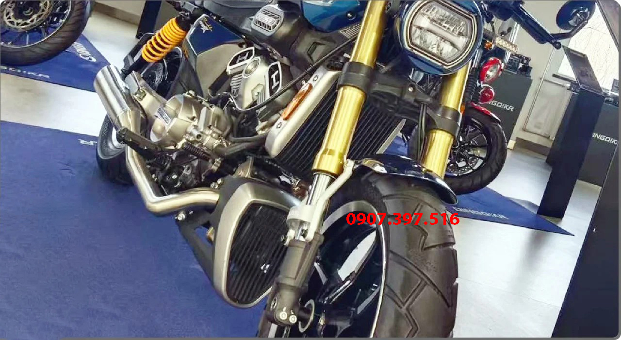 Hyosung GV350X tại An Giang - Cruiser 350cc Phong Cách Mỹ Cơ Bắp, Cá Tính