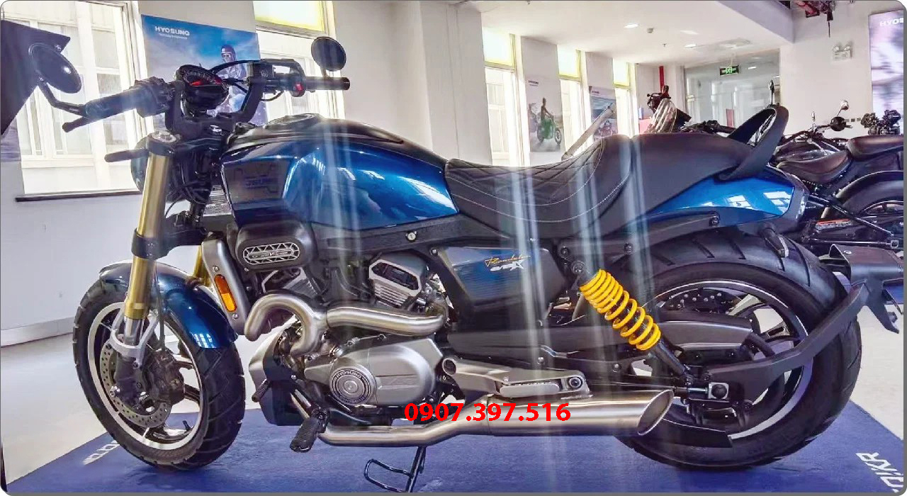 Hyosung GV350X tại An Giang - Cruiser 350cc Phong Cách Mỹ Cơ Bắp, Cá Tính