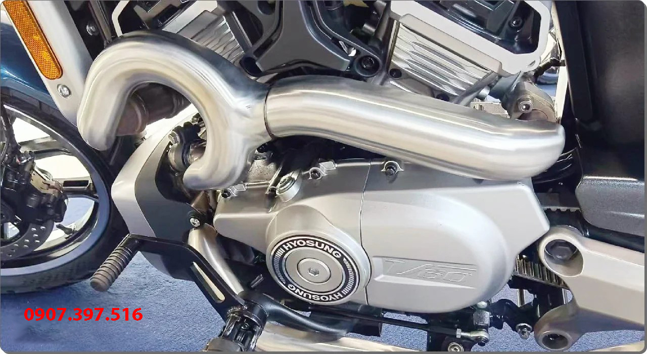 Hyosung GV350X tại An Giang - Cruiser 350cc Phong Cách Mỹ Cơ Bắp, Cá Tính