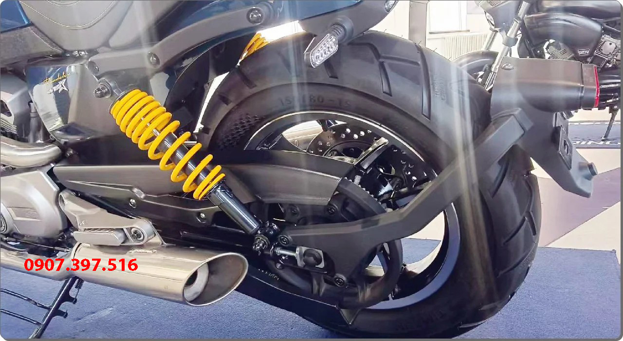 Hyosung GV350X tại An Giang - Cruiser 350cc Phong Cách Mỹ Cơ Bắp, Cá Tính