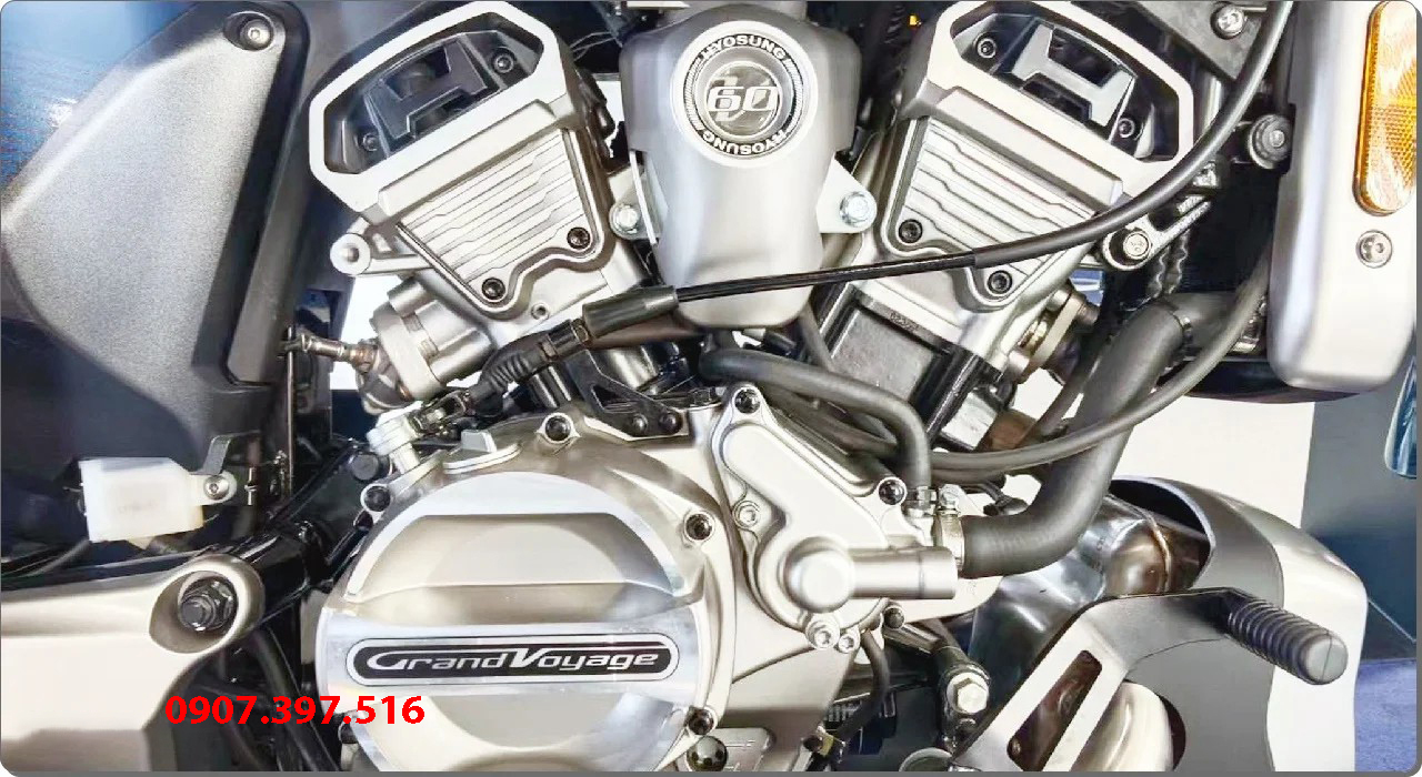 Hyosung GV350X tại An Giang - Cruiser 350cc Phong Cách Mỹ Cơ Bắp, Cá Tính