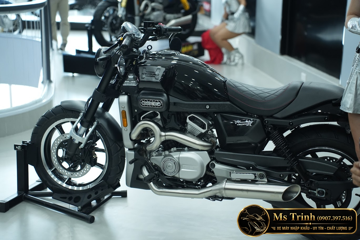 Hyosung GV350X tại An Giang - Cruiser 350cc Phong Cách Mỹ Cơ Bắp, Cá Tính