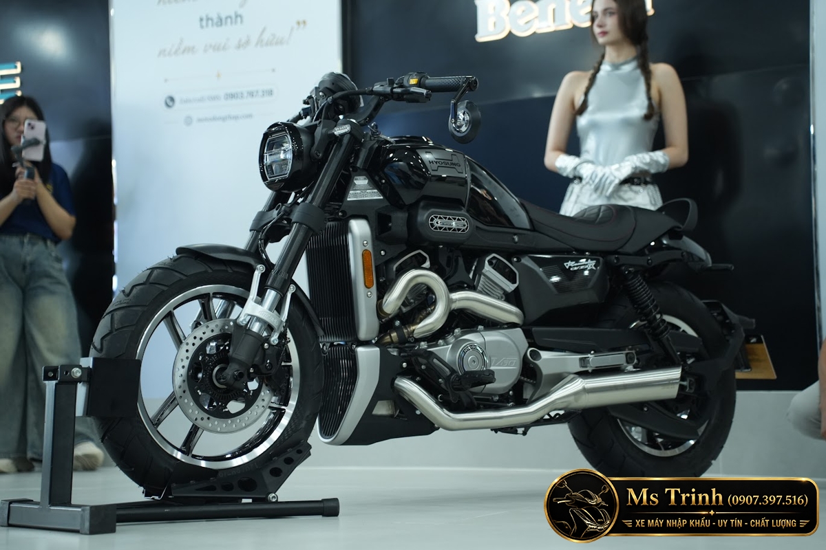 Hyosung GV350X tại An Giang - Cruiser 350cc Phong Cách Mỹ Cơ Bắp, Cá Tính