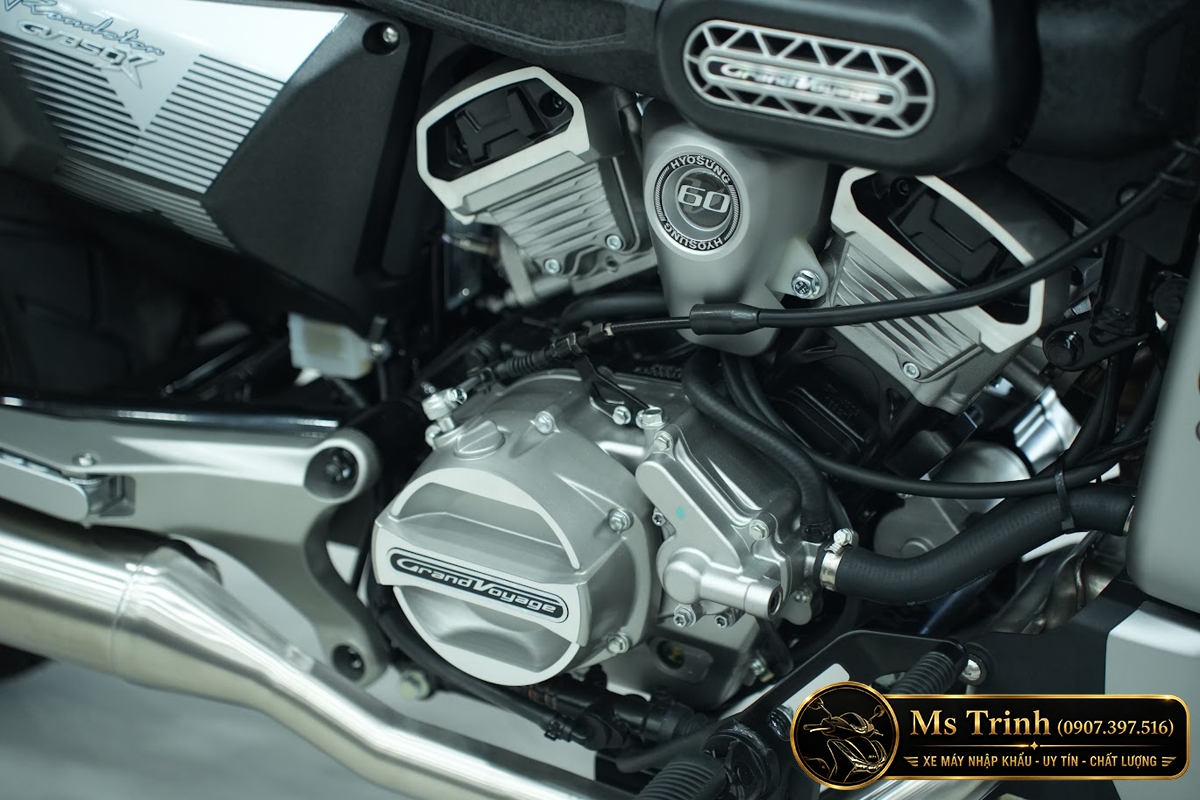 Hyosung GV350X tại An Giang - Cruiser 350cc Phong Cách Mỹ Cơ Bắp, Cá Tính