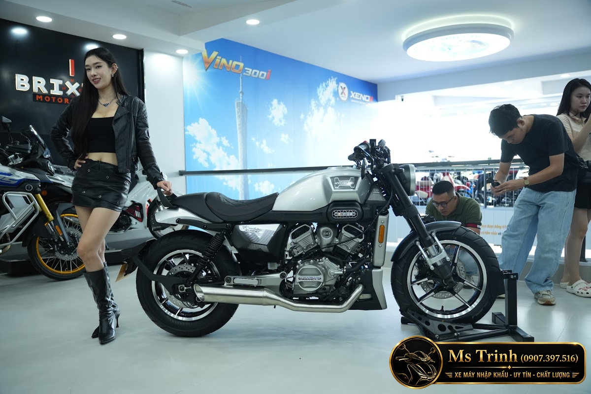 Hyosung GV350X tại An Giang - Cruiser 350cc Phong Cách Mỹ Cơ Bắp, Cá Tính