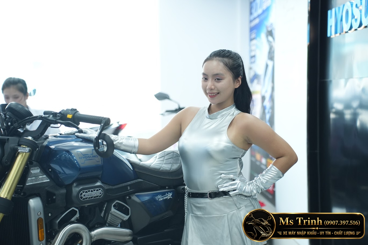Hyosung GV350X tại An Giang - Cruiser 350cc Phong Cách Mỹ Cơ Bắp, Cá Tính
