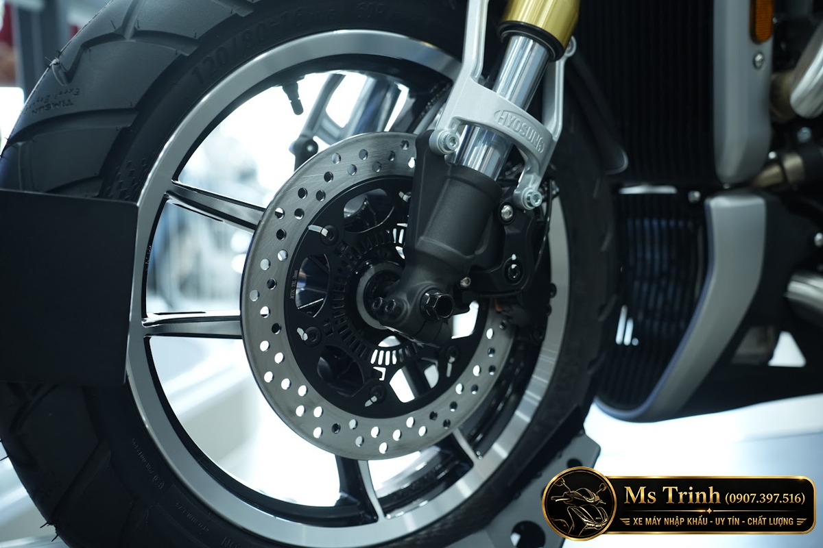 Hyosung GV350X tại An Giang - Cruiser 350cc Phong Cách Mỹ Cơ Bắp, Cá Tính