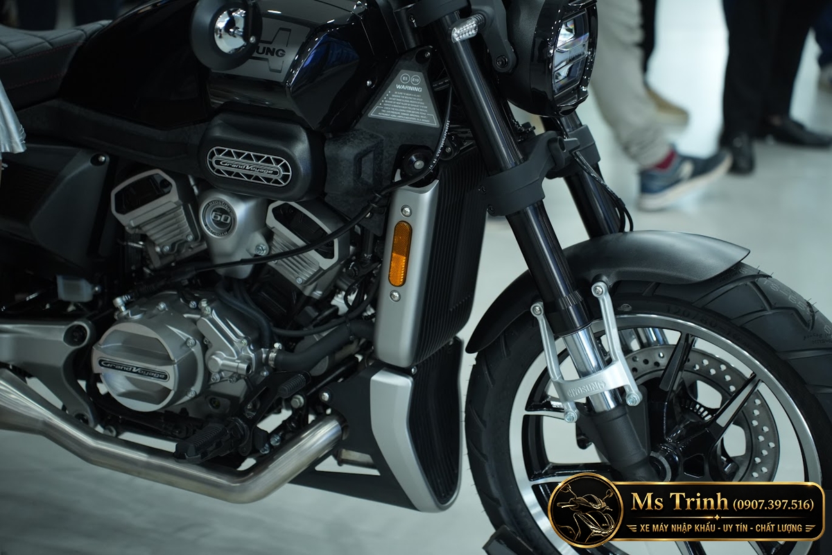 Hyosung GV350X tại An Giang - Cruiser 350cc Phong Cách Mỹ Cơ Bắp, Cá Tính