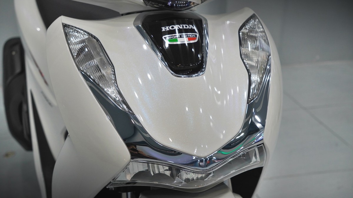 Honda SH150 trắng pha lê nhập Ý 2026 tại An Giang - Sport Edition chính ngạch, chuẩn chất Ý