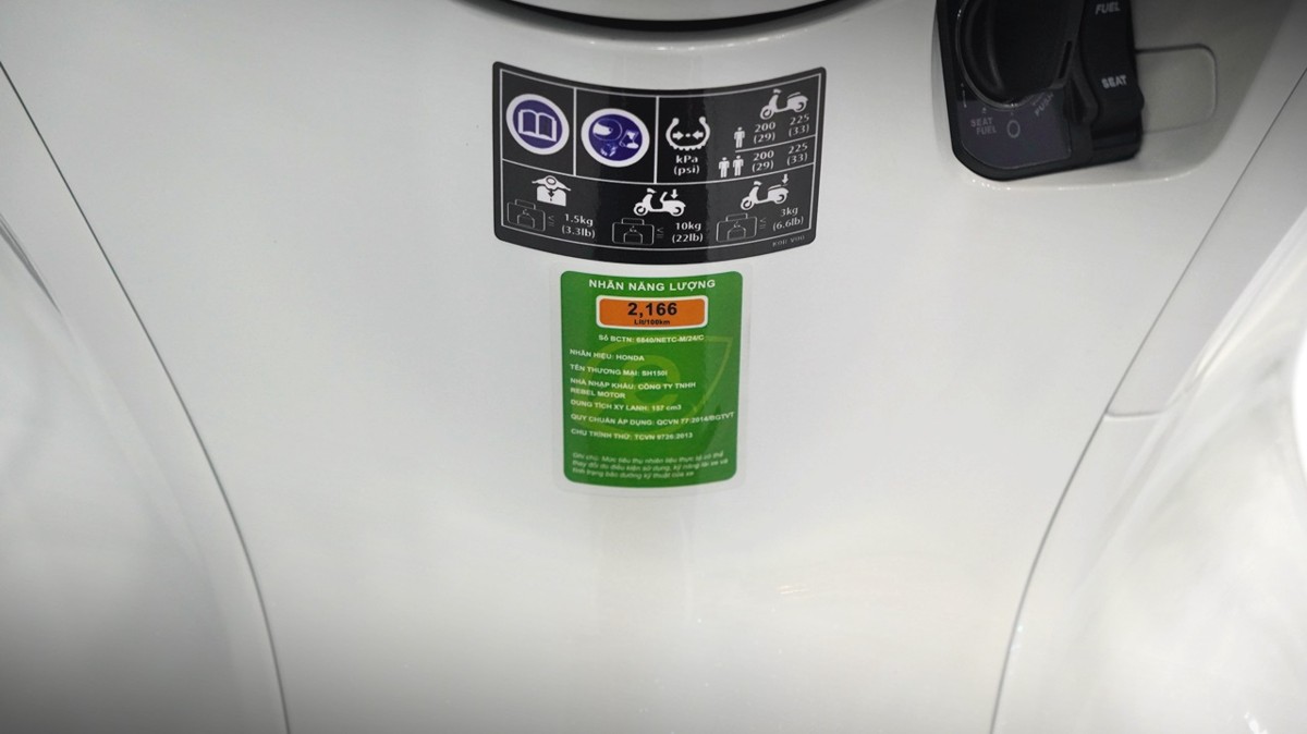 Honda SH150 trắng pha lê nhập Ý 2026 tại An Giang - Sport Edition chính ngạch, chuẩn chất Ý