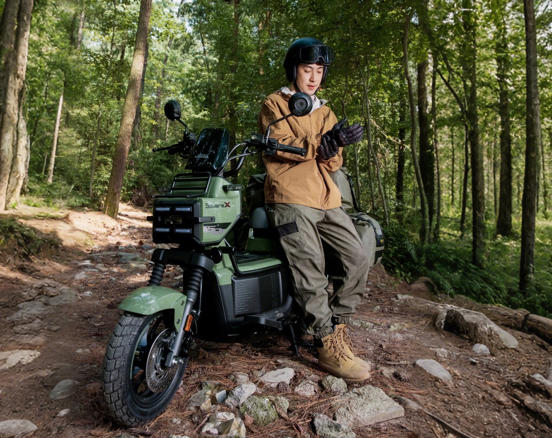 Honda SquareX125 - Xe tay ga vuông nhập chính ngạch, phân phối tại An Giang