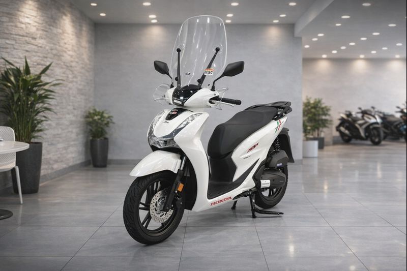 Honda SH150 trắng pha lê nhập Ý 2026 tại An Giang - Sport Edition chính ngạch, chuẩn chất Ý
