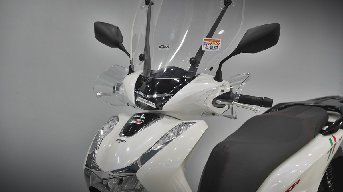 Honda SH150 trắng pha lê nhập Ý 2026 tại An Giang - Sport Edition chính ngạch, chuẩn chất Ý