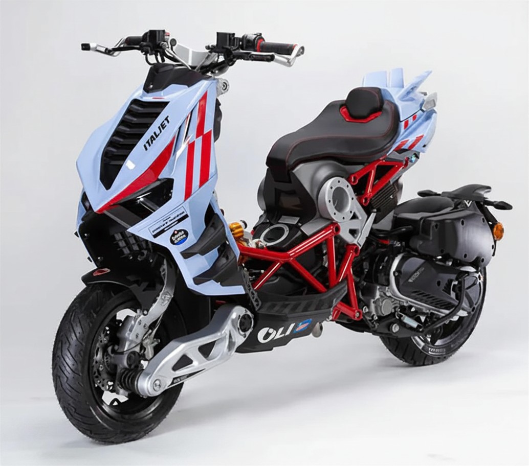 Italjet Dragster 300 Gresini Racing Tại An Giang - Chiếc Scooter Ý Khiến Dân Chơi Xe Phải Ngoái Nhìn