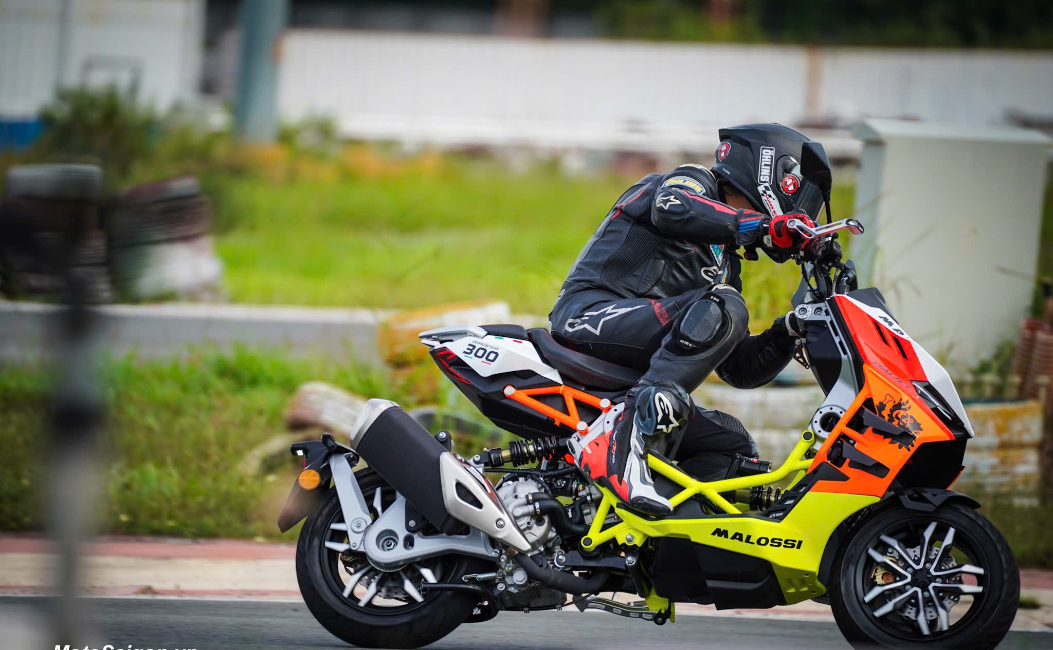 Italjet Dragster 300 Malossi, Xe Tay Ga Đua Nội Thành Thương Hiệu Italy tại An Giang