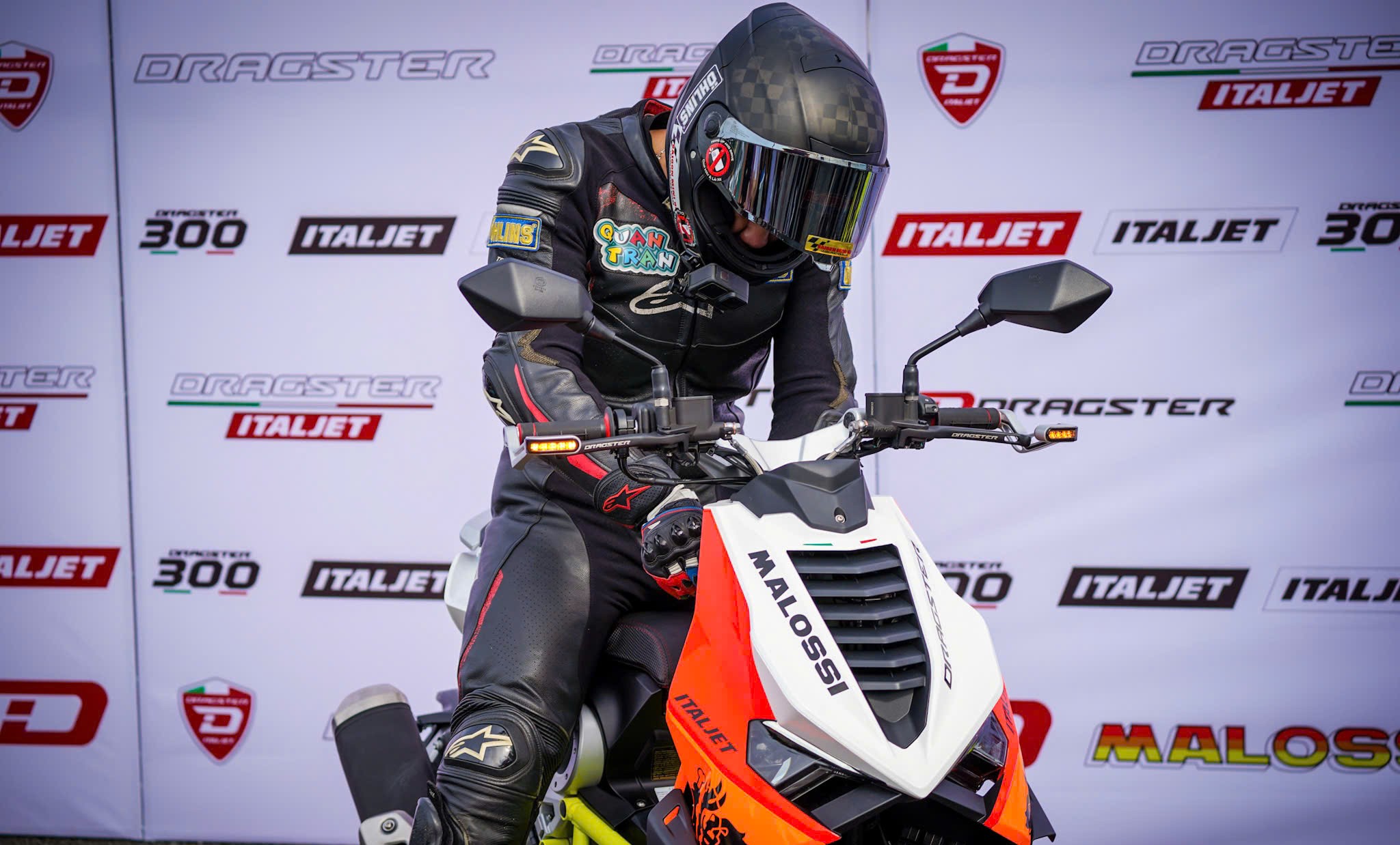 Italjet Dragster 300 Malossi, Xe Tay Ga Đua Nội Thành Thương Hiệu Italy tại An Giang