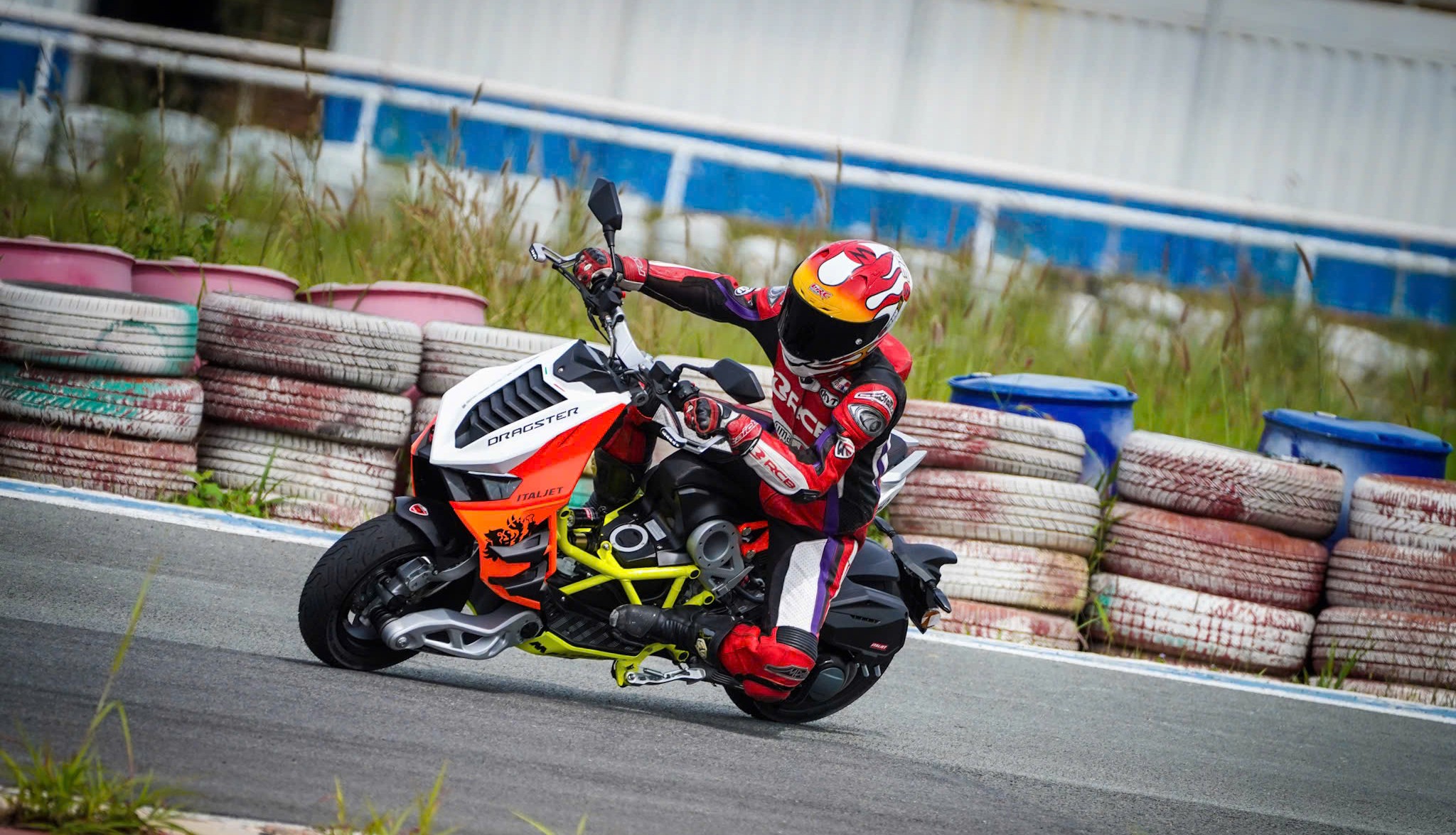 Italjet Dragster 300 Malossi, Xe Tay Ga Đua Nội Thành Thương Hiệu Italy tại An Giang