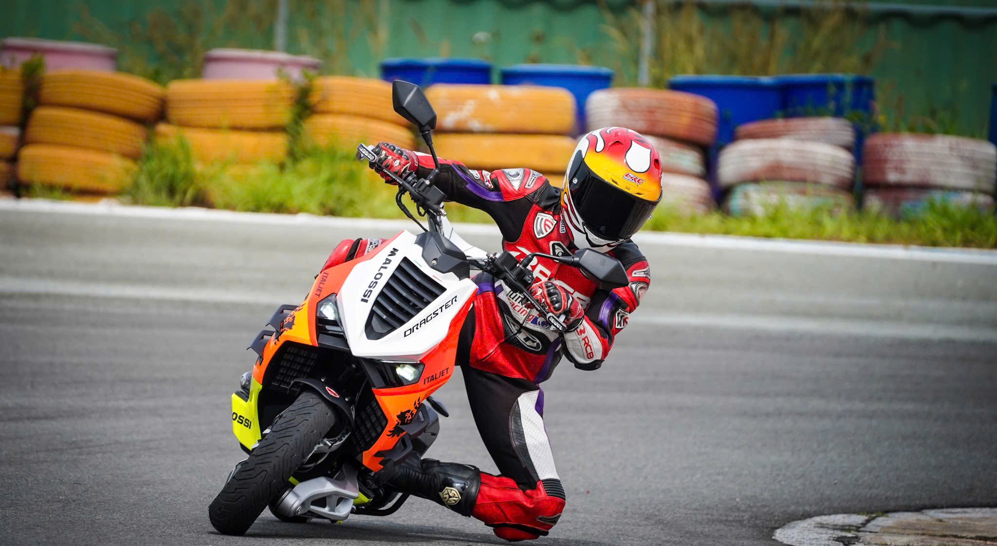 Italjet Dragster 300 Malossi, Xe Tay Ga Đua Nội Thành Thương Hiệu Italy tại An Giang